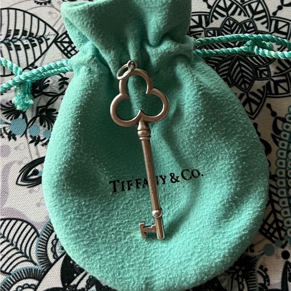 Authentic Tiffany Large Clover Key.